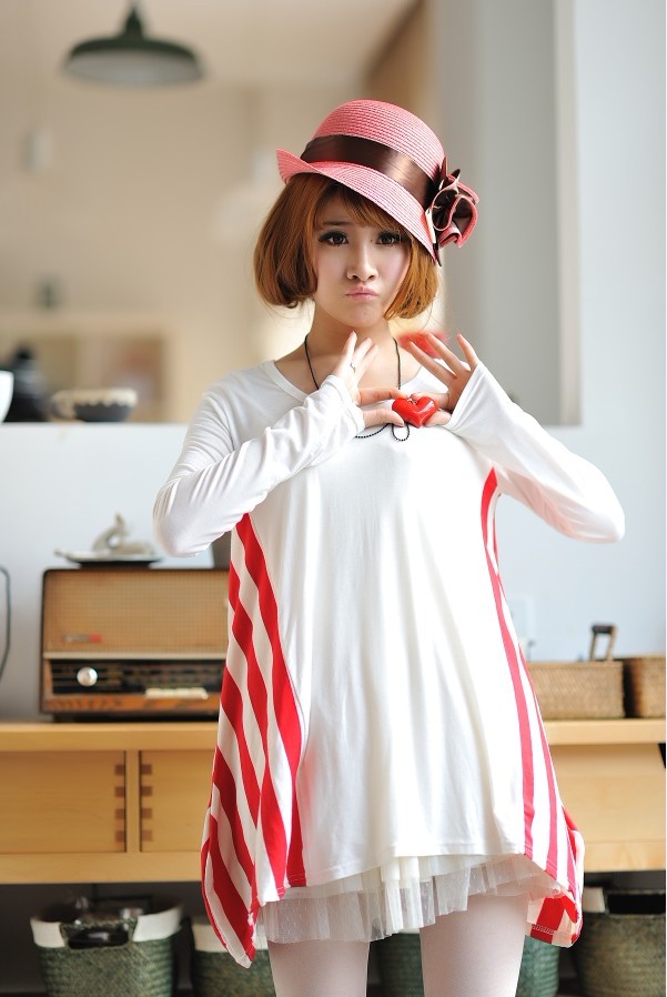 Spring fashion maternity clothing summer maternity t-shirt maternity top maternity dress