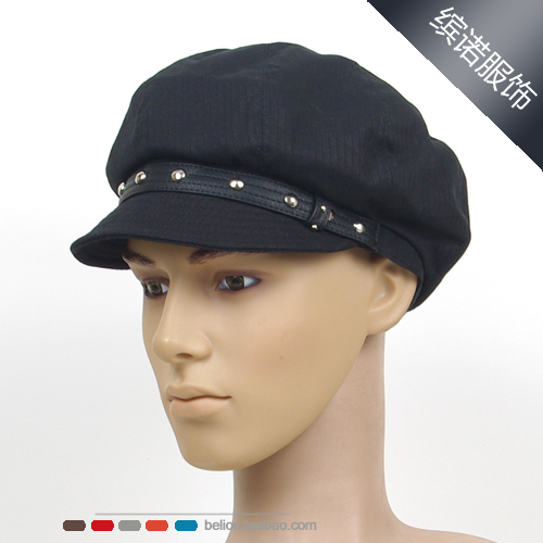 Spring fashion rivet lovers design casual cap fashion cap hat