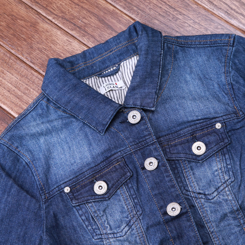 Spring fashion slim denim outerwear female denim coat plus size available 10.30 - 9