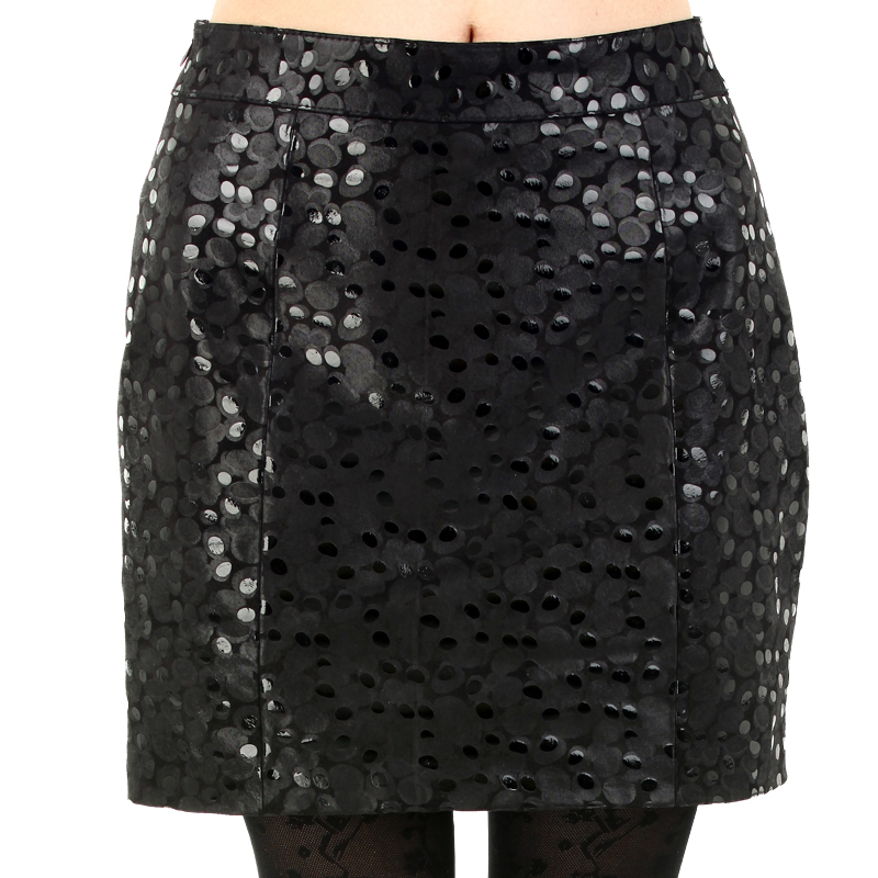 Spring genuine leather skirt bust skirt sheepskin leather pants genuine leather short skirt 118 -HNNZ