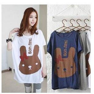 Spring maternity clothing summer loose short-sleeve summer maternity t-shirt top maternity spring and autumn