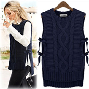 Spring nn women's 2013 sweater woven vest sweater