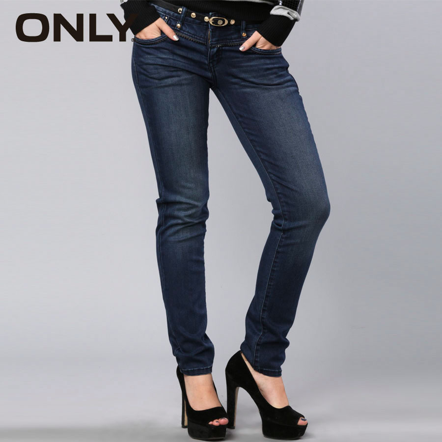 Spring only leather pencil jeans lo 112432021930