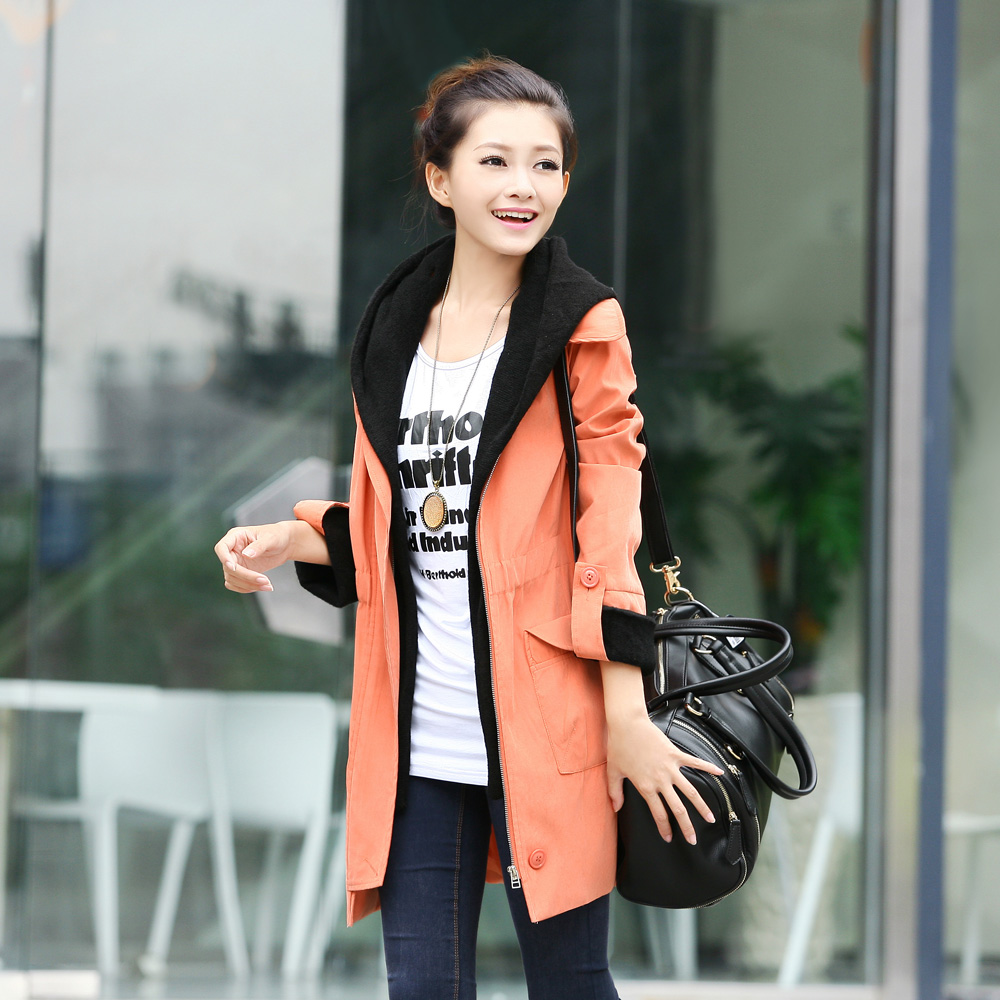 Spring slim trench