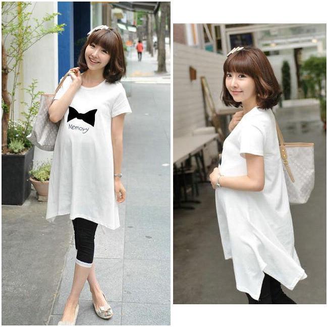 Spring summer fashion maternity clothing plus size maternity t-shirt dress maternity dress one-piece dress