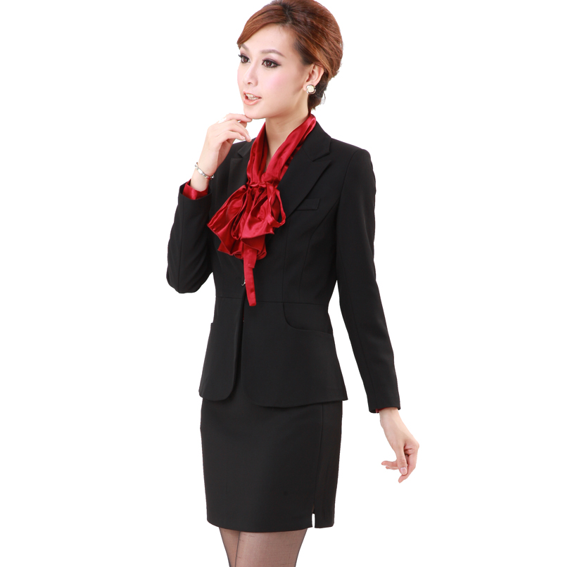 Spring women's work wear professional set suit female work wear dress skirt winter women's formal ol
