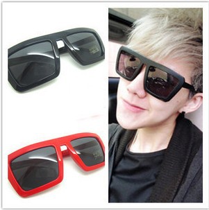 Square sunglasses star sunglasses men /women's sunglasses fashion personalized glasses box sunglasses free shipping