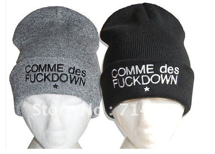 SSUR COMME DES FUCKDOWN Beanies hat Basketball Baseball Football beanies cap wool winter knitted caps and hats for man and women