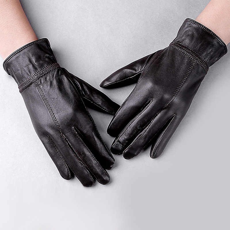 Star Foreign Trade Winter sheepskin genuine leather gloves winter female thin thermal leather gloves fashion sheepskin gloves