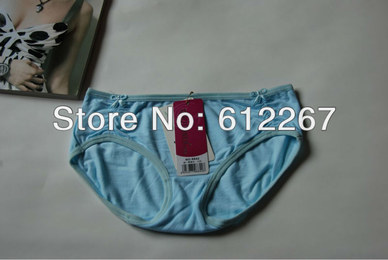 stock 6 pcs/lot mix colors availablebamboo fiber lady panties soft women leopard panties 4 color free shipping