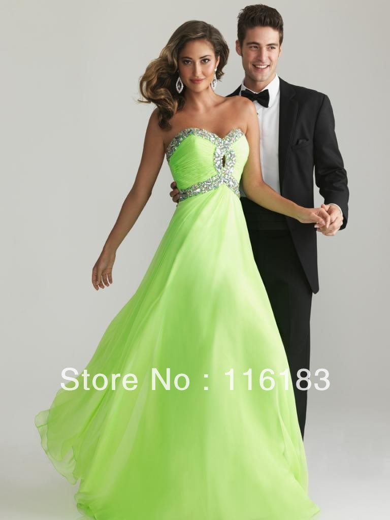 Stock Chiffon Cocktail Beading/Sequins Wedding Bridesmaid  Prom Ball Evening Dress Gown Dresses 6 8 10 12 14 16 Or Custom