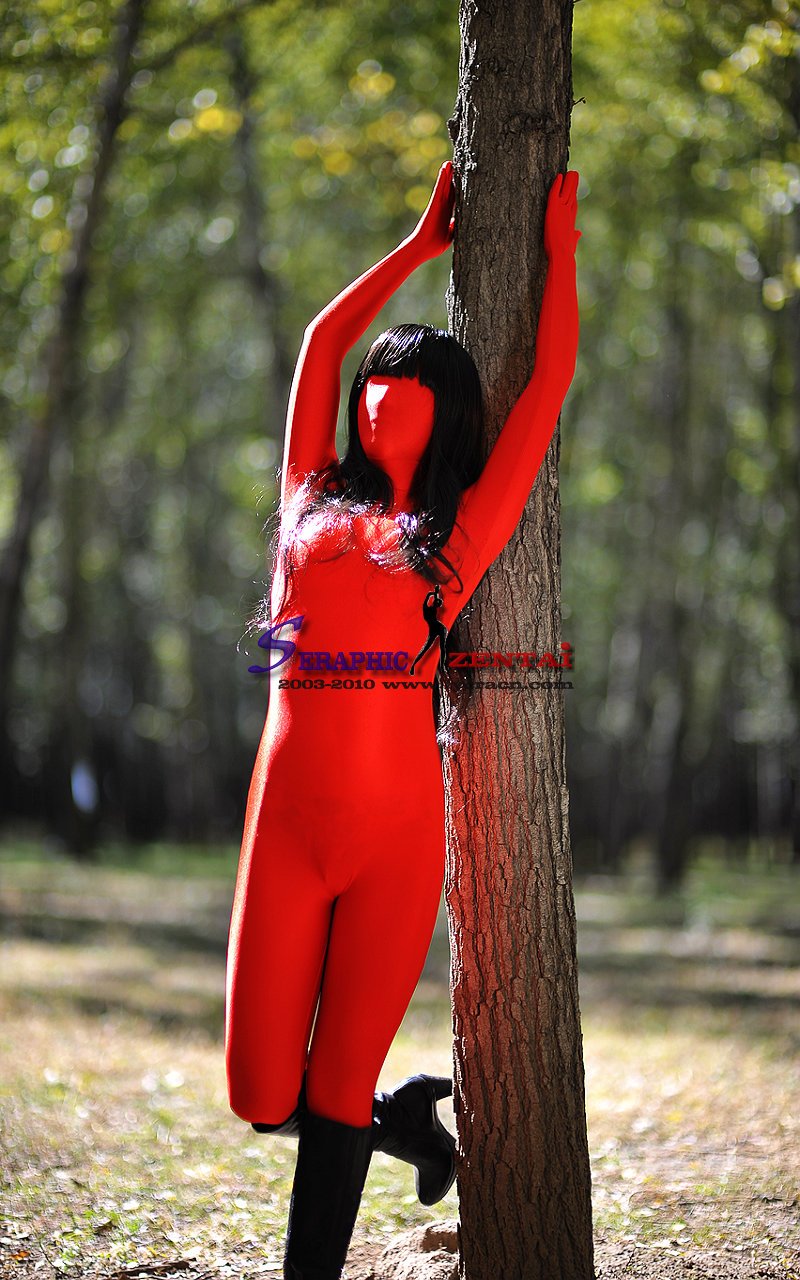 Straitest all-inclusive tights zentai red straitest a012