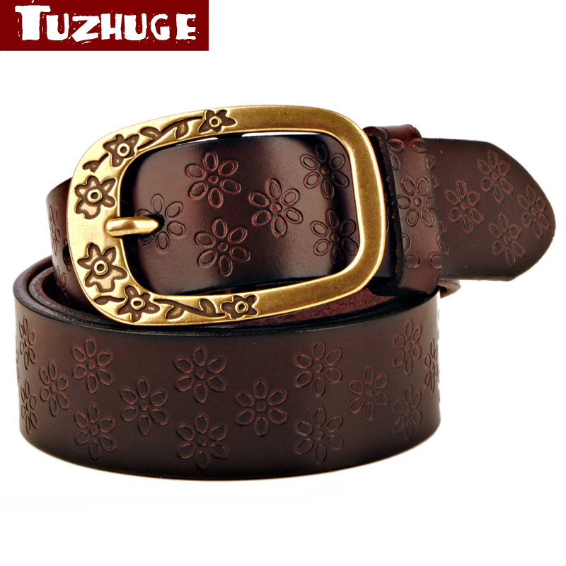 Strap female fashion Women genuine leather vintage belt female all-match casual