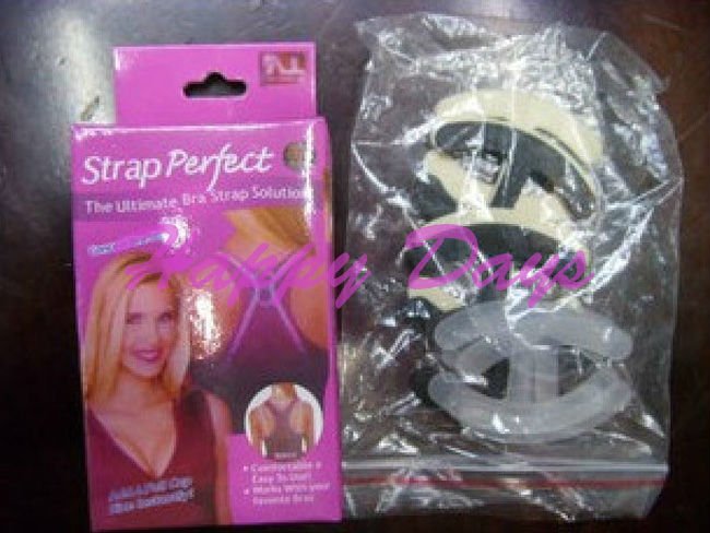 Strap Perfect the ultimate bra strap solution bra clips , with retail box, 150pack (1pack=9pcs)