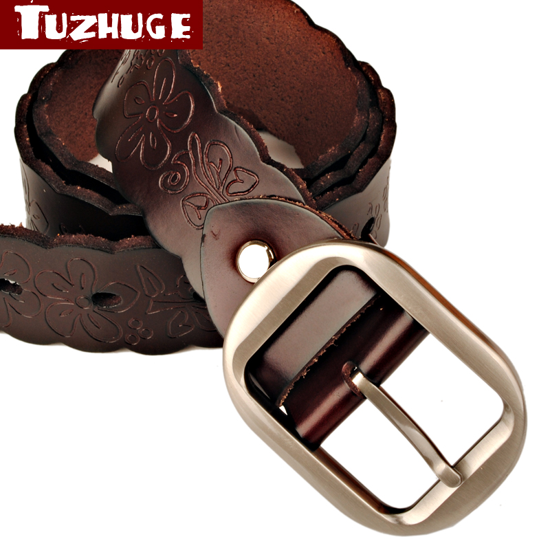 Strap Women fashion genuine leather cowhide belt female circled all-match vintage female 2