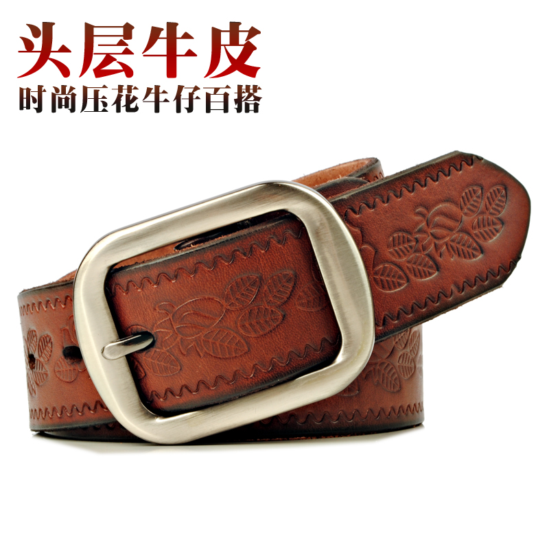 Strap Women genuine leather fashion all-match belt female first layer of cowhide