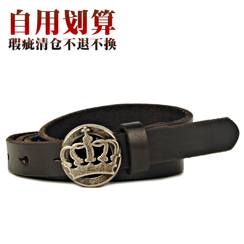 Strap Women genuine leather fashion vintage belt female all-match