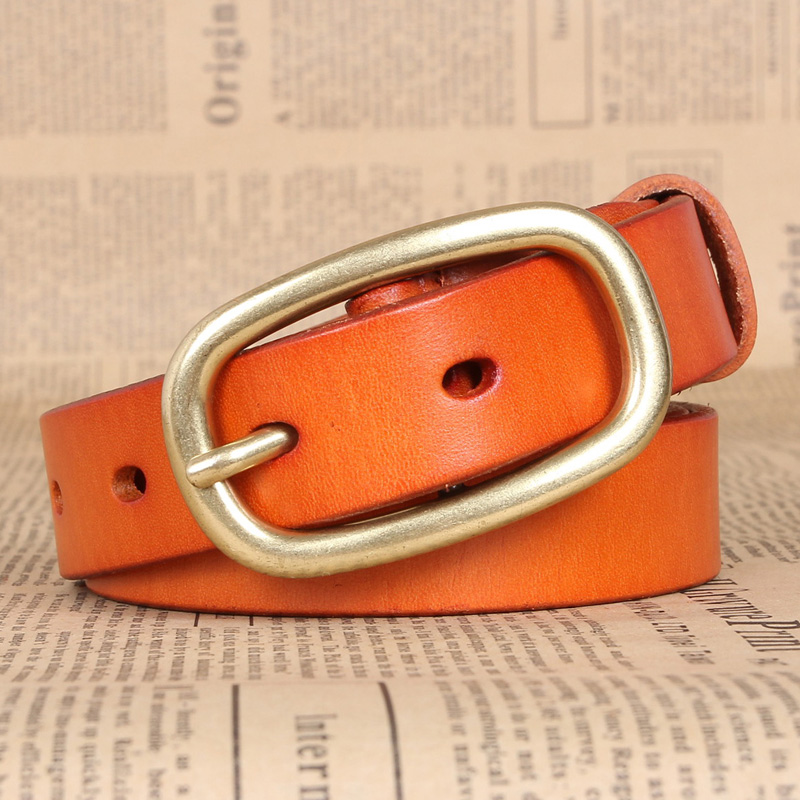 Strap Women genuine leather genuine leather women's wide belt fashion all-match decoration jeans belt