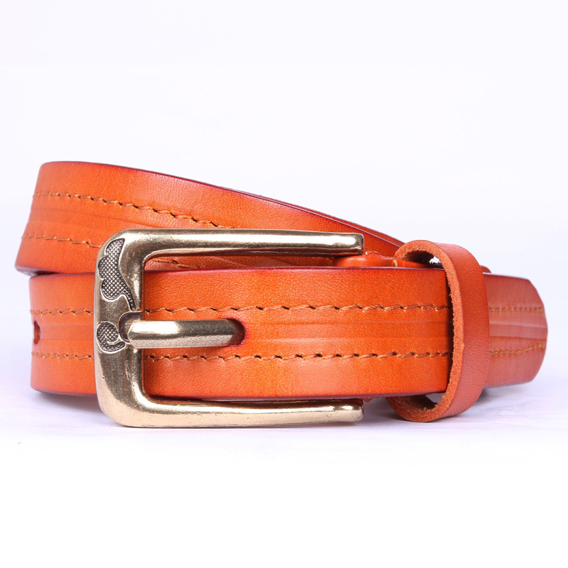 Strap Women genuine leather genuine leather women's wide belt fashion all-match decoration jeans belt