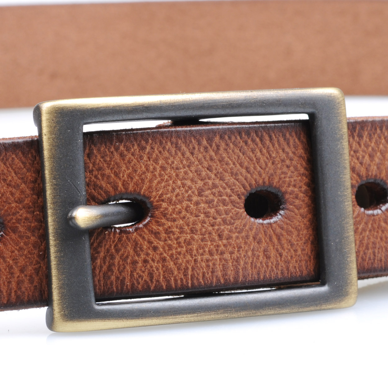 Strap Women genuine leather vintage genuine leather fashion belt pin buckle all-match belt women's full leather