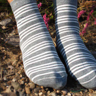 Stripe lovers socks 100% cotton colored cotton men and women socks fashionable casual
