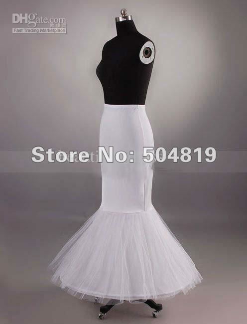 Stunning Beautiful wedding accessories Mermaid petticoat Underskirt Free Shipping