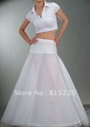 Stunning Petticoat A-Line White  Match A-Line Wedding Dresses Bridal Gown  Ankle Length  Skirt Petticoats for Girls