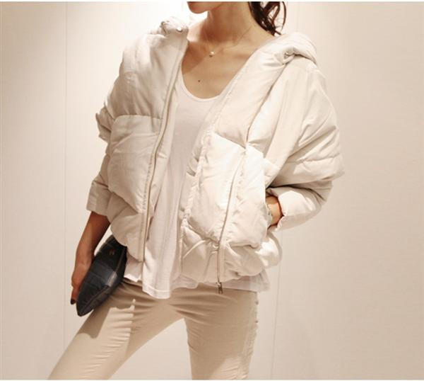 Sty nda autumn and winter with a hood bread service thermal thick wadded jacket cotton-padded jacket female
