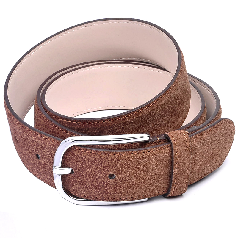 Suede nubuck leather belt casual belt brief women's strap winter