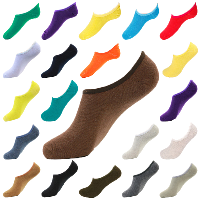 summer 100% cotton socks sock slippers shallow mouth sock thin sports socks invisible socks multicolor