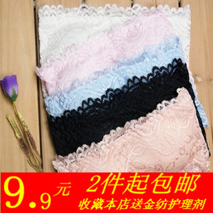 Summer belt pad lace decoration two ways tube top shoulder strap tube top bra around the chest female 2