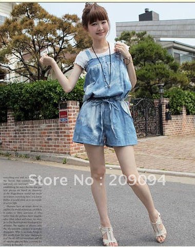 Summer Bib ,Removable Bib ,Long jeans ,2012 new style ,Denim overalls ,free shipping