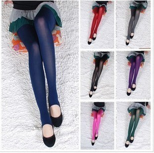 Summer candy color step foot socks ultra-thin stockings multicolour pantyhose socks female