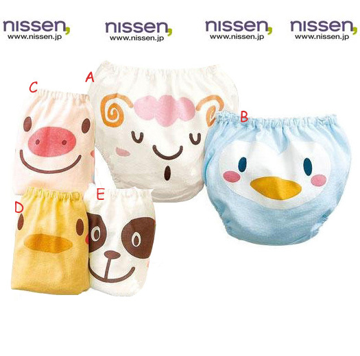Summer cartoon baby 100% cotton panties training pants bread pants trigonometric male child female child