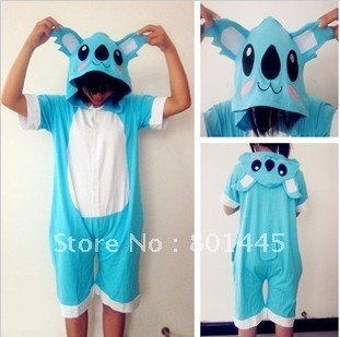 Summer Cartoon design koala Adult romper nonopnd ckeeociar cotton + Lycra for 145cm~188cm free shipping wholesale