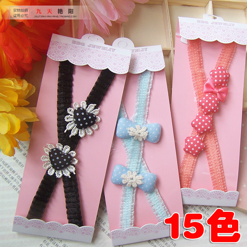 Summer cloth candy lace decoration 0812 halter-neck shoulder strap underwear belt pectoral girdle