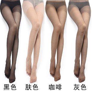 Summer Core-spun Yarn pantyhose plus file LANGSHA stockings ultra-thin incarcerators female wire socks black stockings