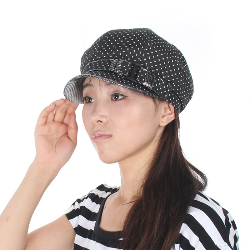 Summer dot women's sun hat beret octagonal cap fashion cap painter hat