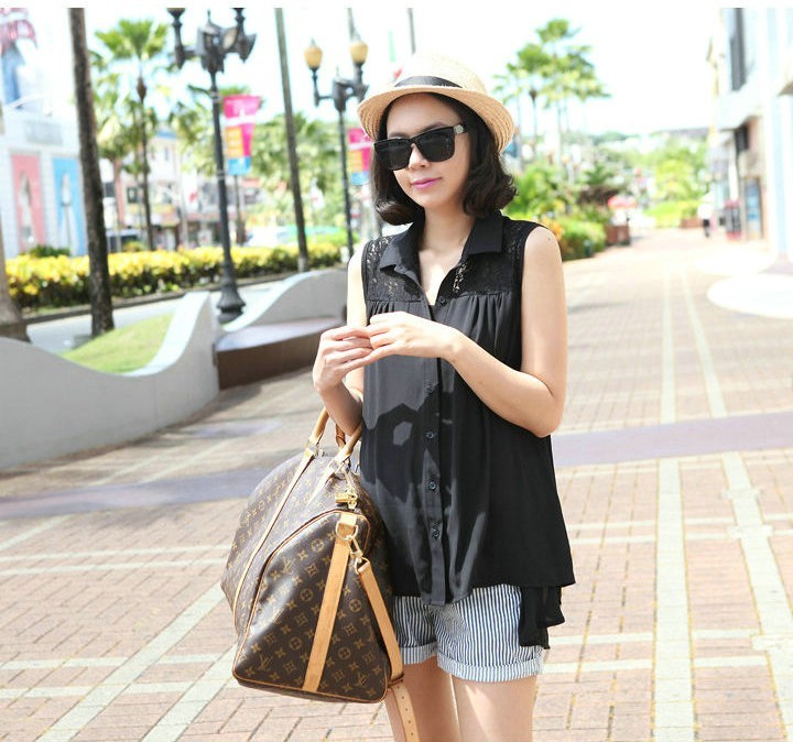 Summer fashion plus size maternity clothing maternity shirt chiffon shirt summer maternity top
