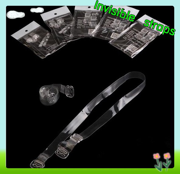 Summer female silica gel invisible shoulder strap pectoral girdle invisible transparent tape hot sale