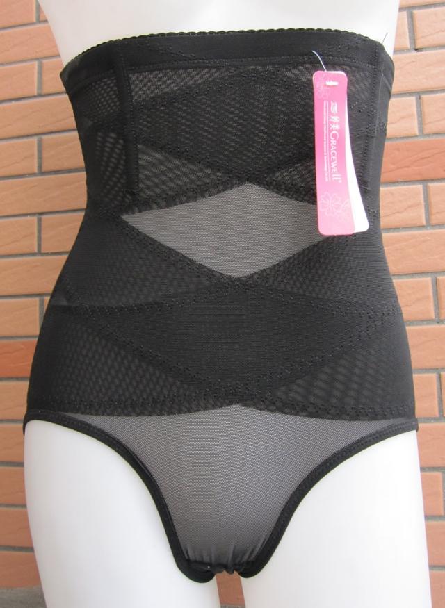 Summer high waist fat burning abdomen drawing butt-lifting pants beauty care corselets body shaping pants slimming panties