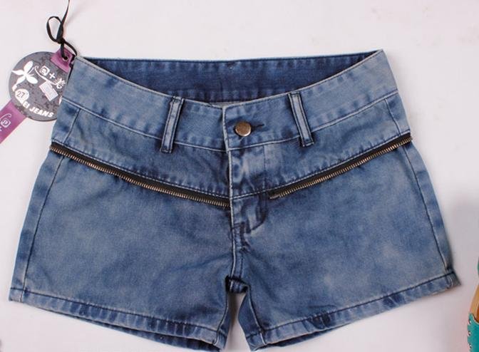 Summer jeans shorts KuQun han edition bud silk character tide pants short skirt joining together hot pants