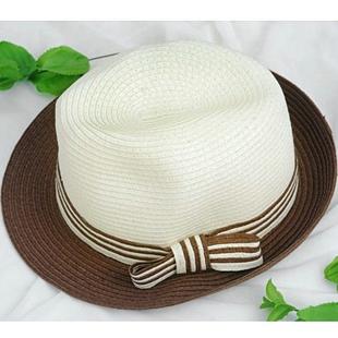 Summer male women's fashion straw braid fedoras hat sun-shading hat shopping hat