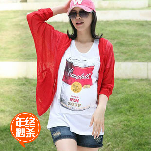 Summer maternity clothing clothes fashion loose letter short-sleeve T-shirt