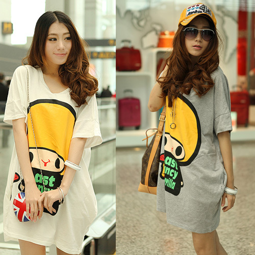 Summer maternity clothing maternity top maternity t-shirt long design short-sleeve T-shirt