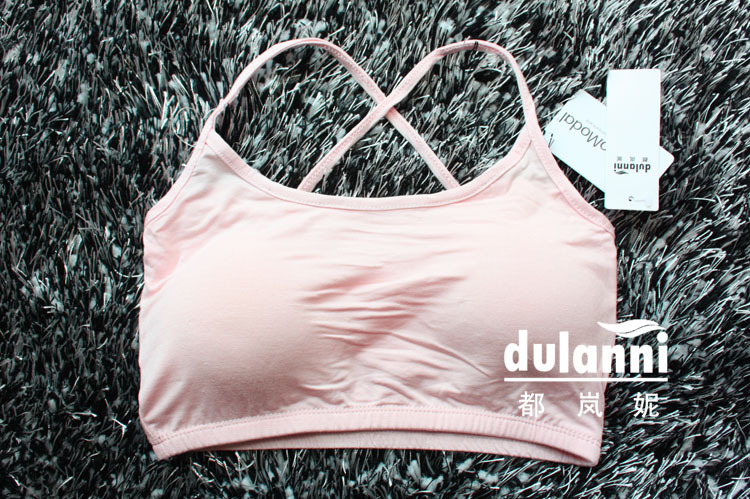 Summer maternity cross shoulder strap halter-neck type tube top tube top basic belt pad tube top