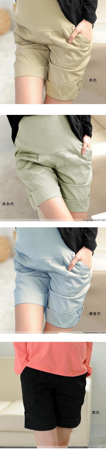 Summer maternity Maternity Pants abdominal pants five pants maternity Summer Shorts pregnant summer Leggings