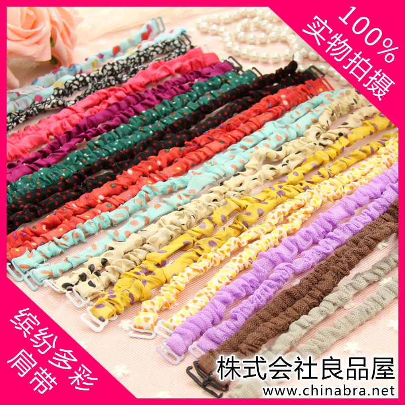 Summer millenum multi-colored underwear shoulder strap popular pectoral girdle bra belt underwear belt pectoral girdle