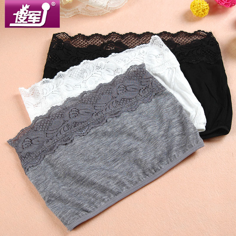 Summer modal tube top lace decoration spaghetti strap basic tube top bra plus size underwear tube top tube top