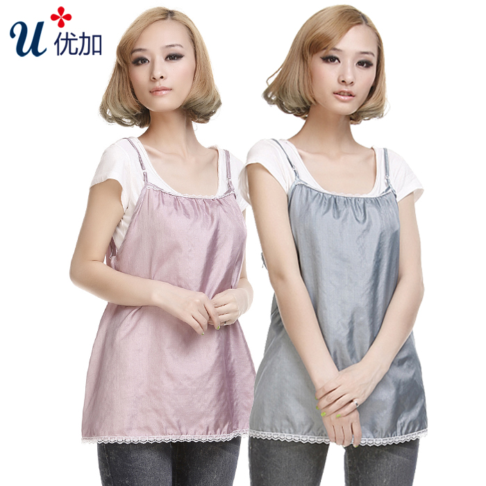 Summer mulberry silk silver fiber radiation-resistant spaghetti strap maternity radiation-resistant bag bondarenko